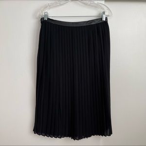 Banana Republic Pleated A-line Skirt